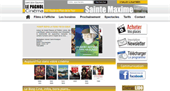 Desktop Screenshot of cinemapagnol-stemaxime.com
